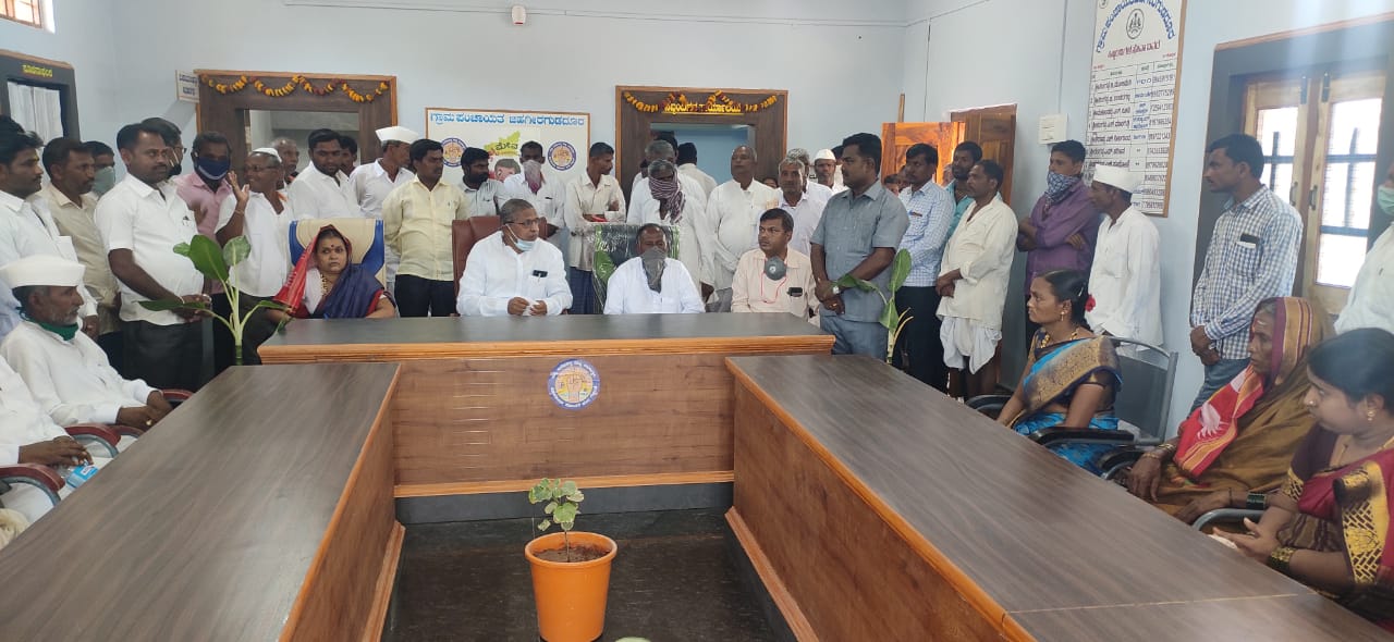 MLA Bhayyapura inaugurated constructions Jahagiragudur Village