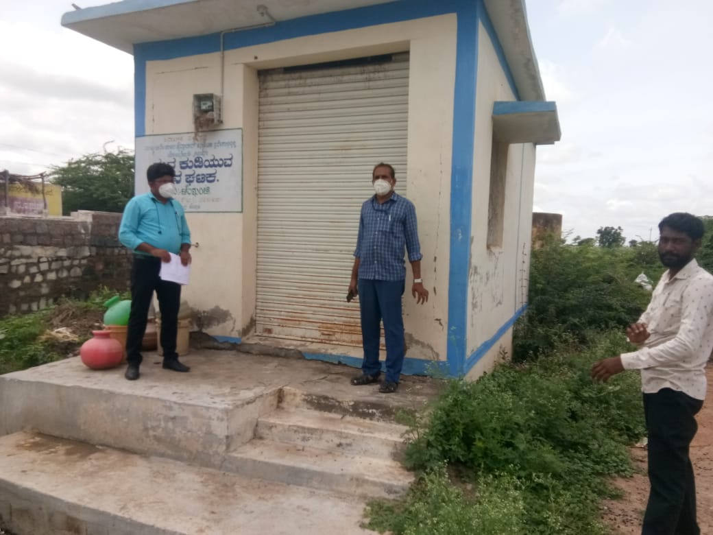 AEE visit to the Tengunti Purified Water Unit