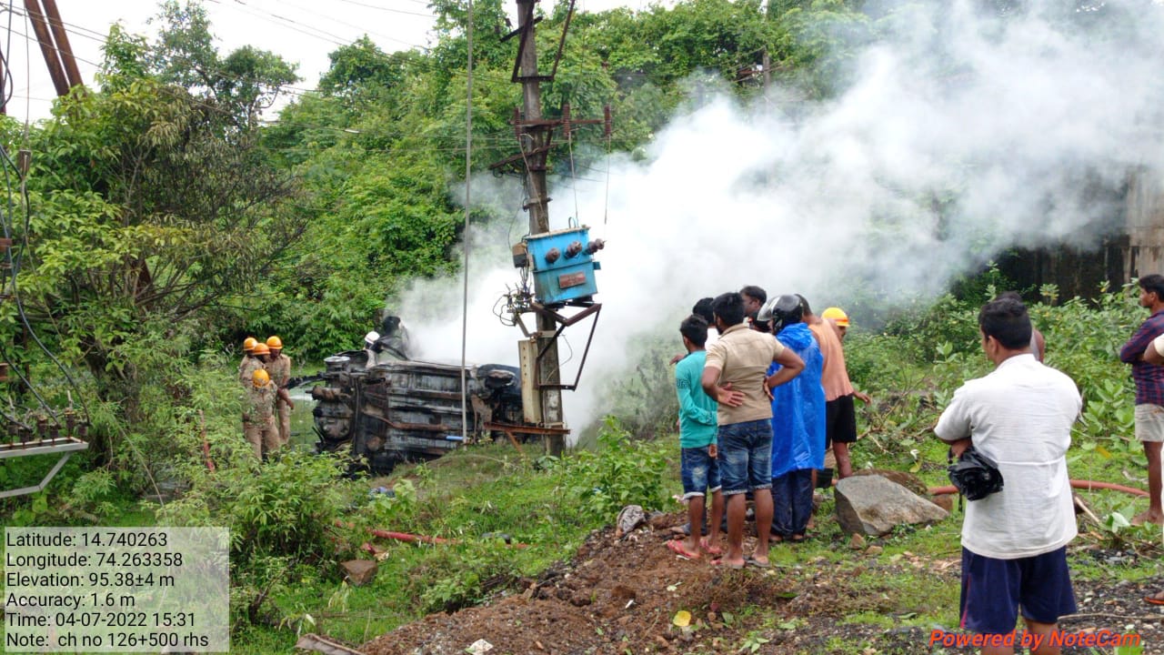 ಟಿಸಿಗೆ ಕಾರು ಡಿಕ್ಕಿ