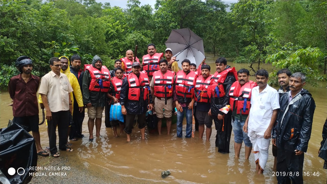 Continuous Rain in karwar