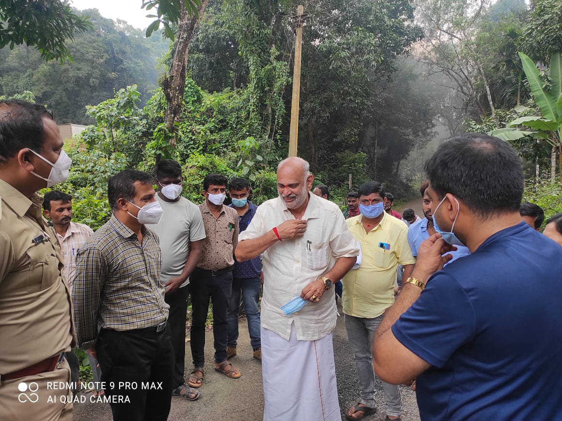 fire in crops after due to chemical tanker palti