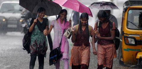 Vacation to school-colleges due to rain