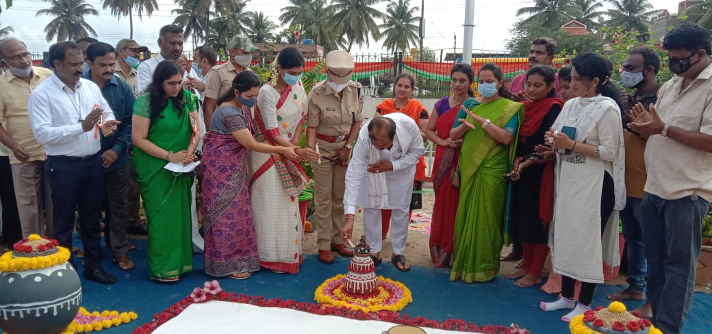 153rd-gandhi-jayanti-celebration-in-shivapura-mandya