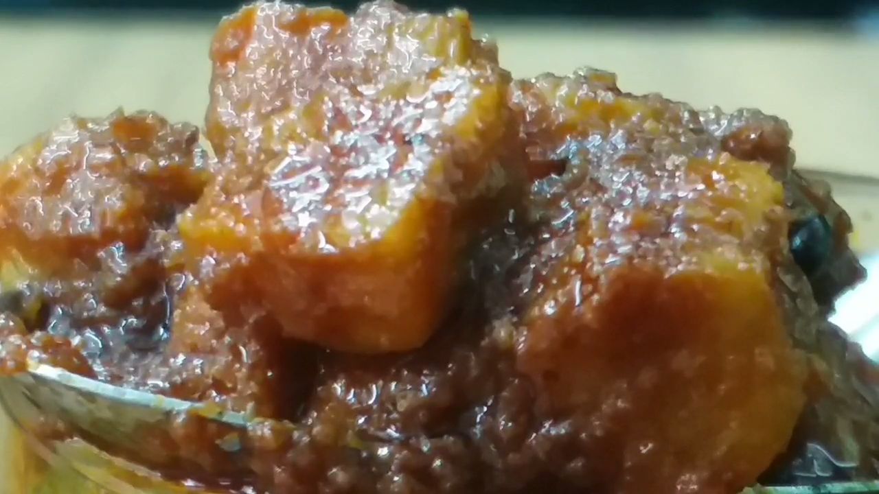 'Bannangayi' (coconut) pickle prepared in Dakshina Kannada