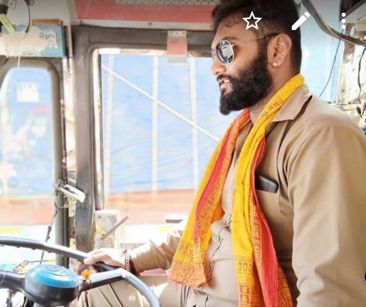 Petrol spray on Bus driver