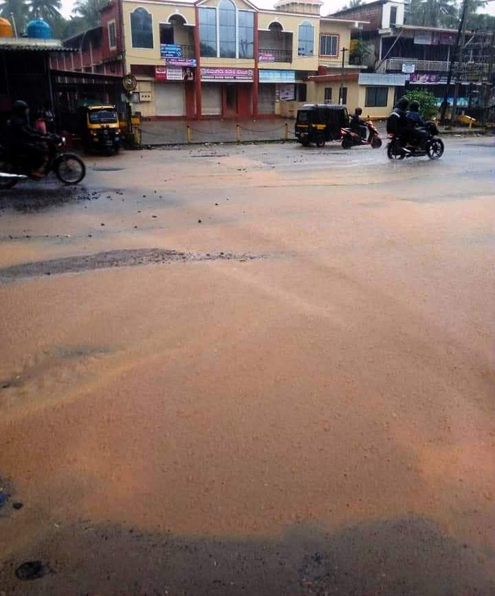 Heavy damage in Bantwal taluk from heavy rain