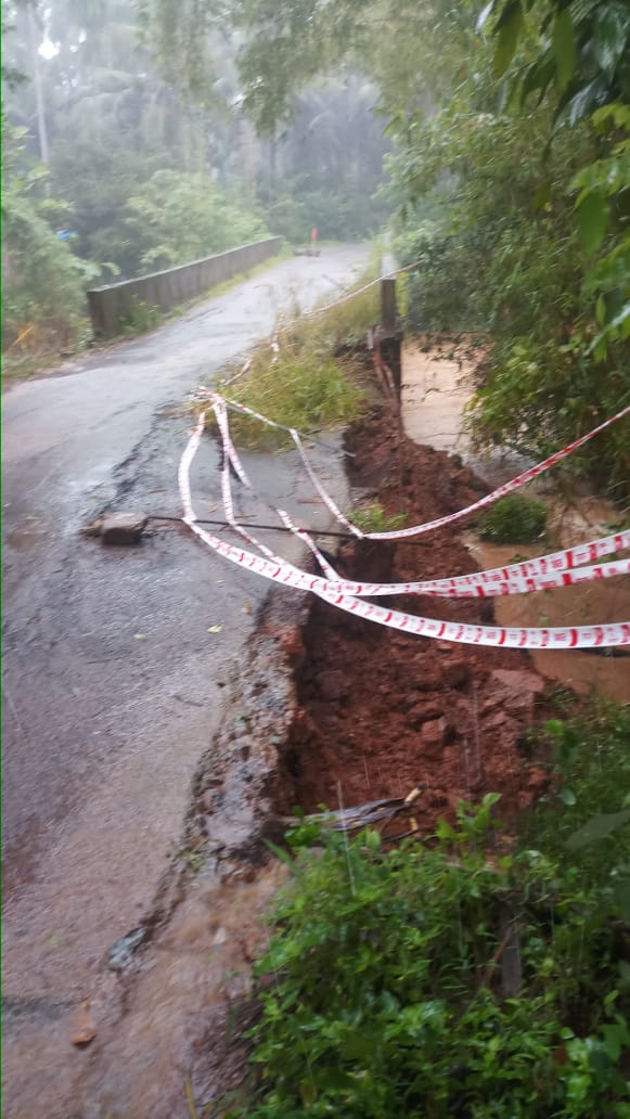 Heavy rain in Bantwal taluk