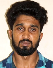 The arrest of a person based in Kerala