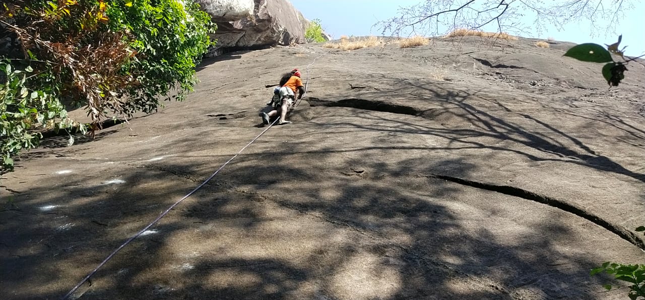 Jyothiraj Climbs Gadaikallu