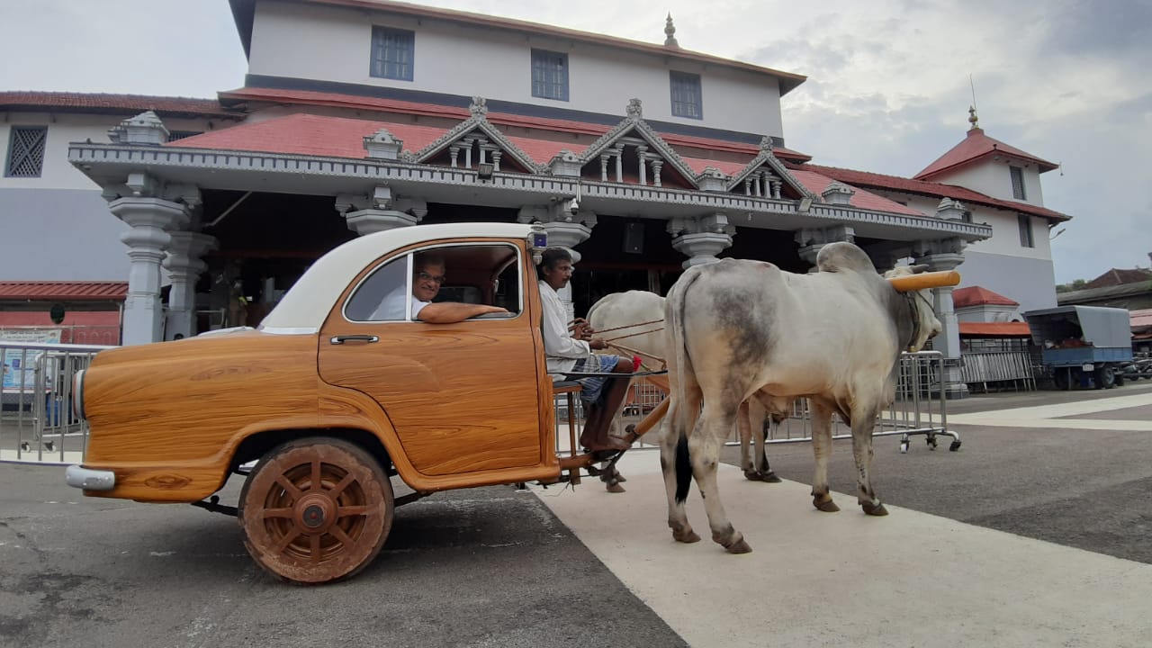 eco friendly cow car