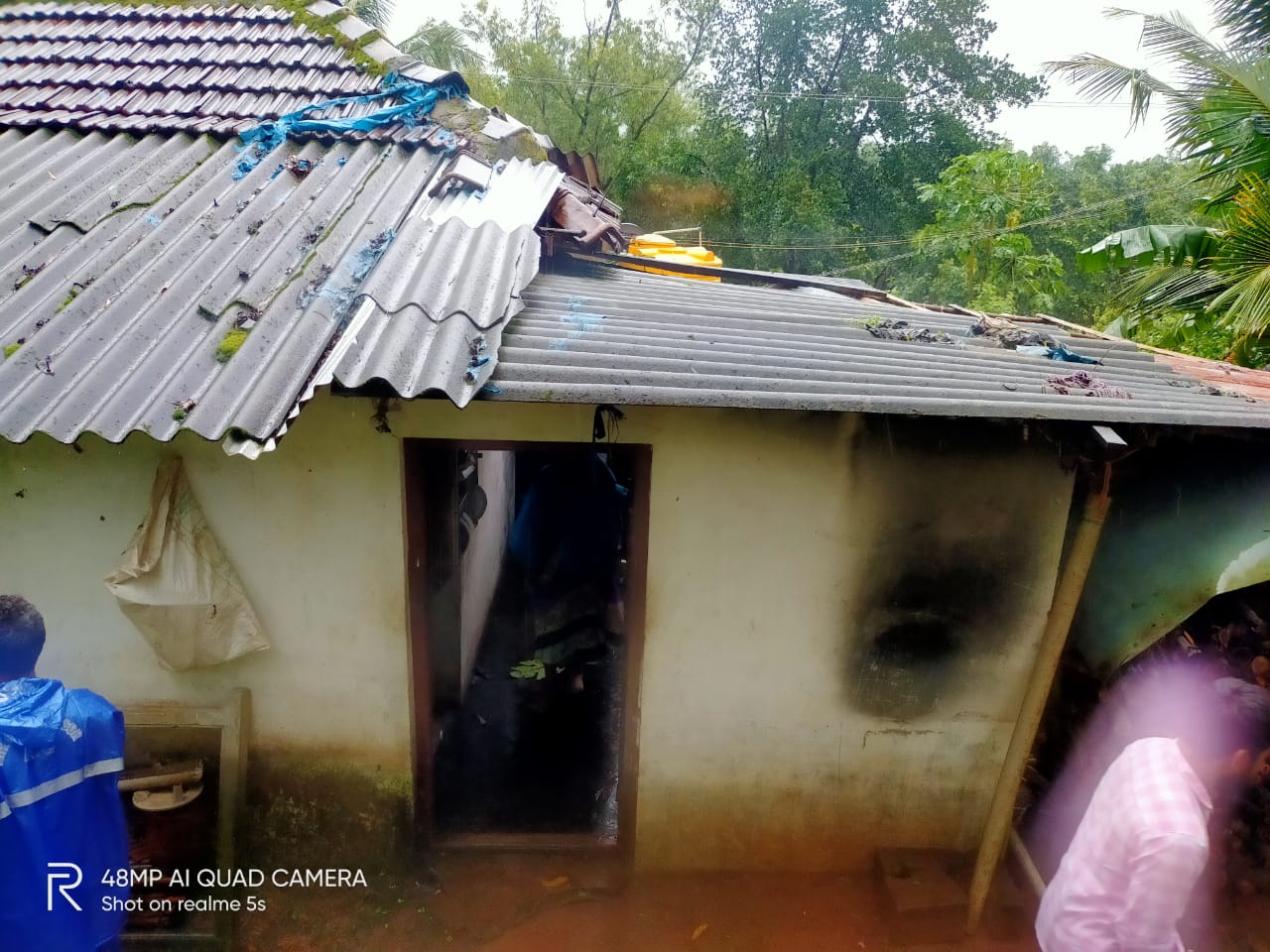 Heavy rain in Belthangady