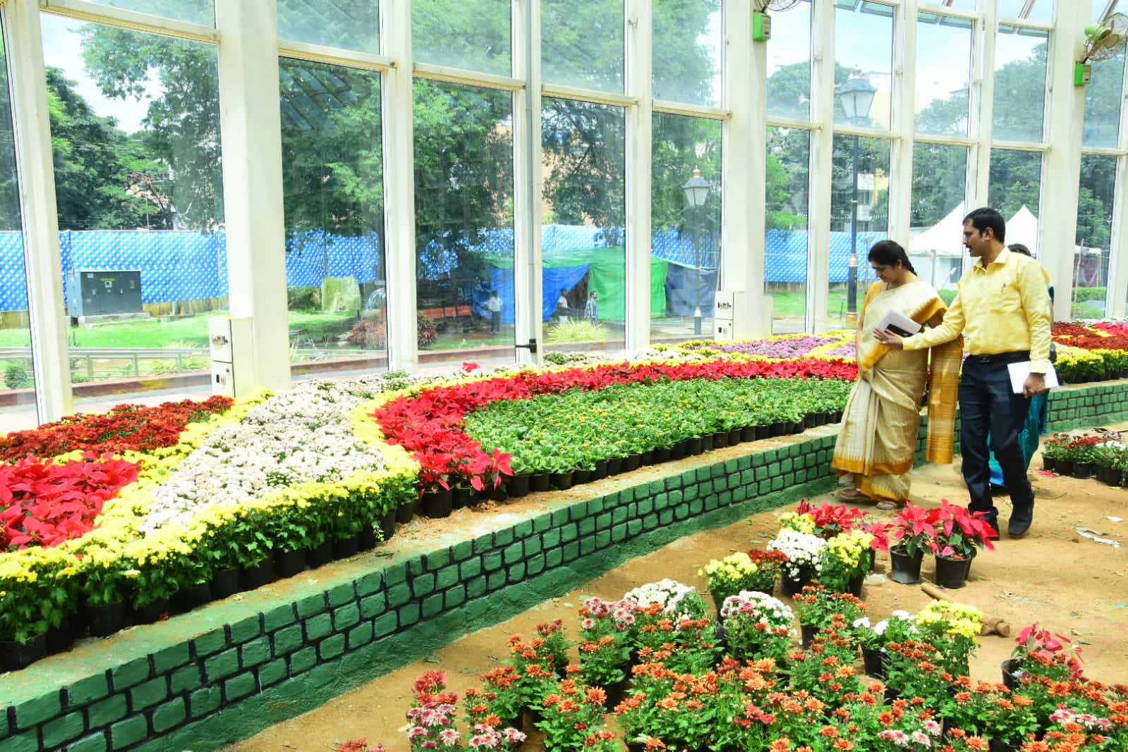 mysore palace flower show