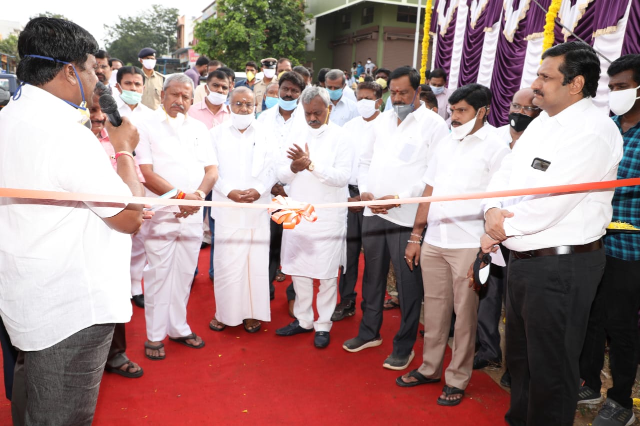 S.T.Somashekar inaugurate APMC