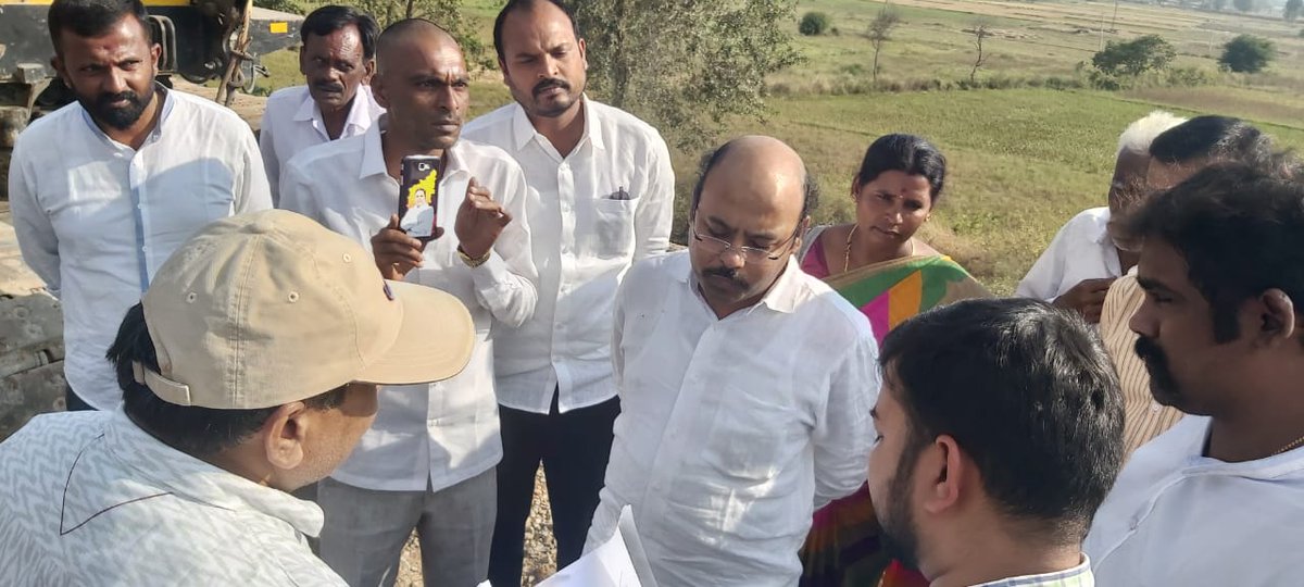 Yateendra Siddaramaiah inspection Mysore-T Naraseepur road