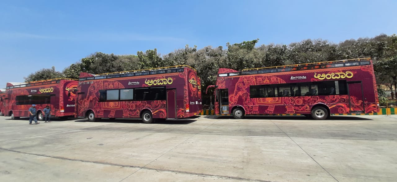 tomarrow-onwards-double-decker-bus-travel-started-at-mysore