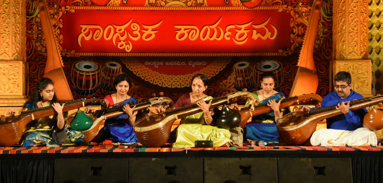 Cultural event as part of Mysore Dasara