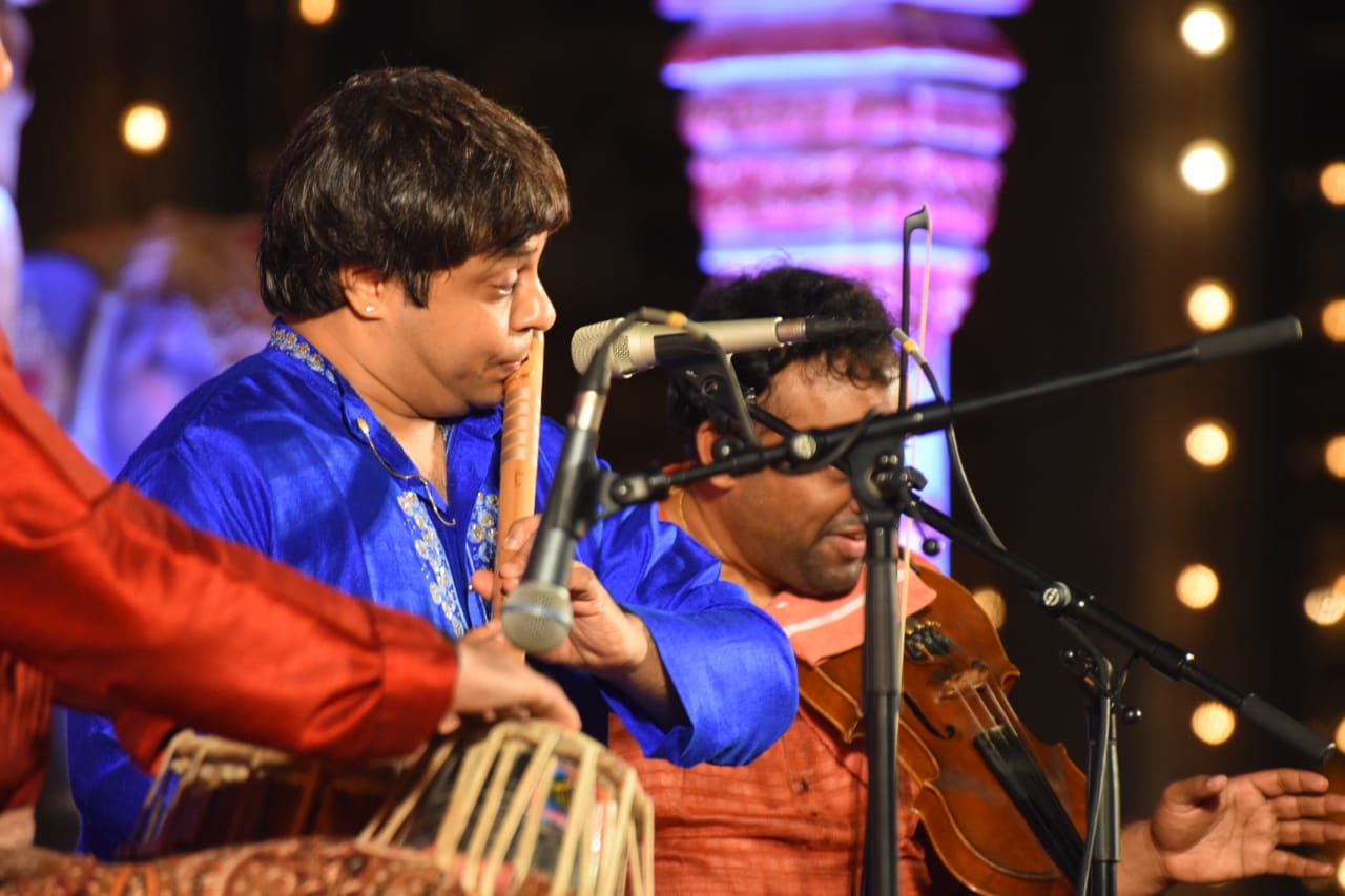 Cultural event at the Mysore Palace premises