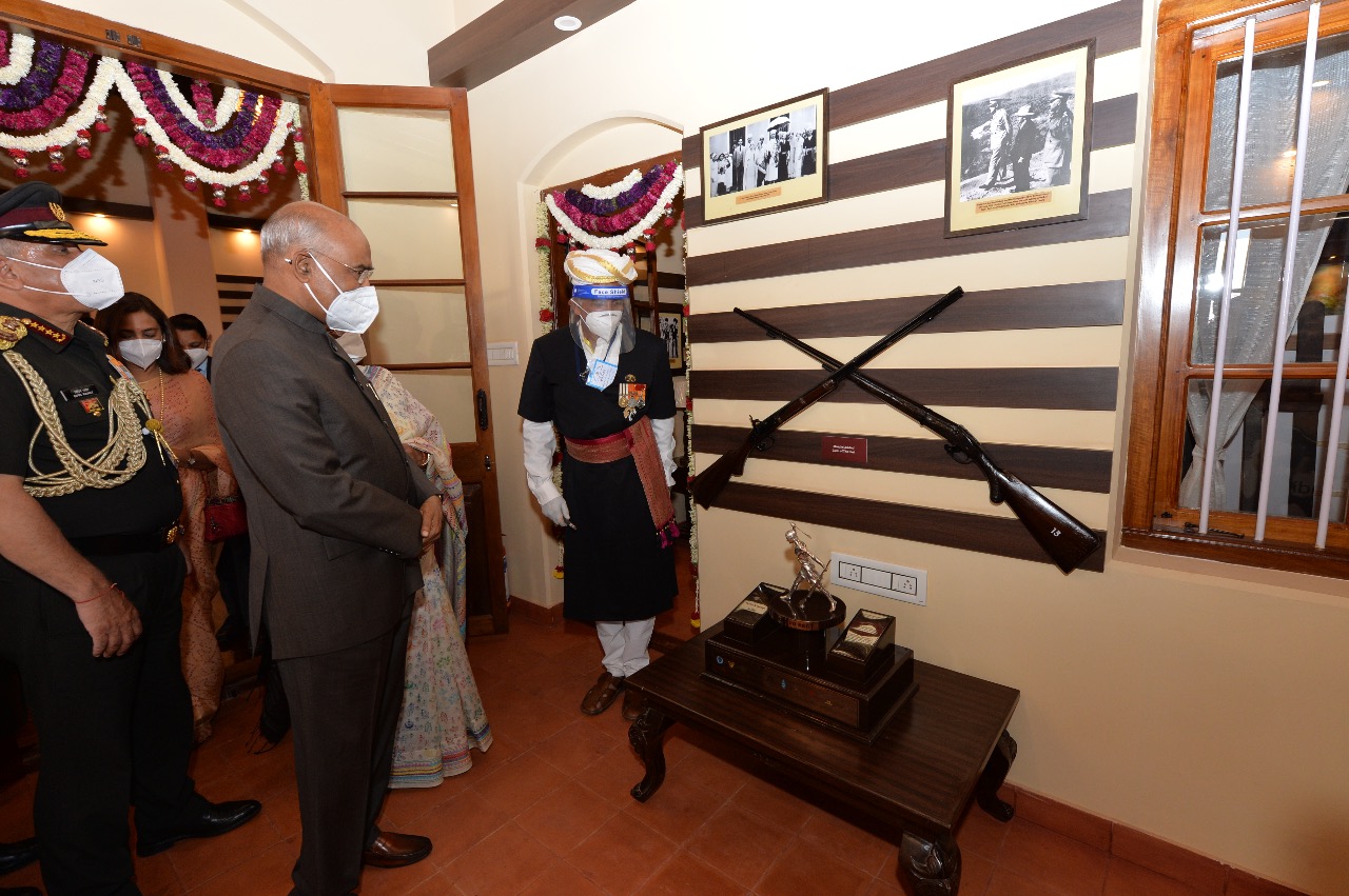 President who visited the KS Thimmayya Museum