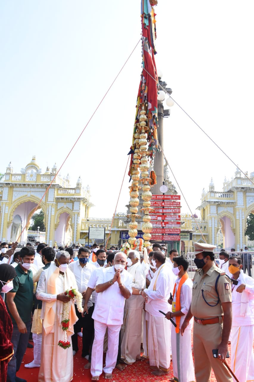 Colourful Photos Of Mysore Jumbo Savari