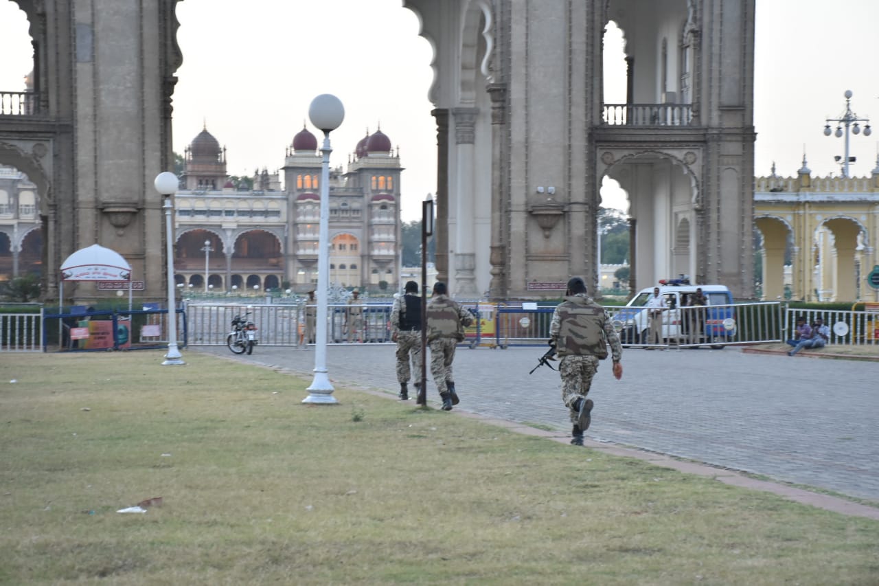 Highalert in Mysore