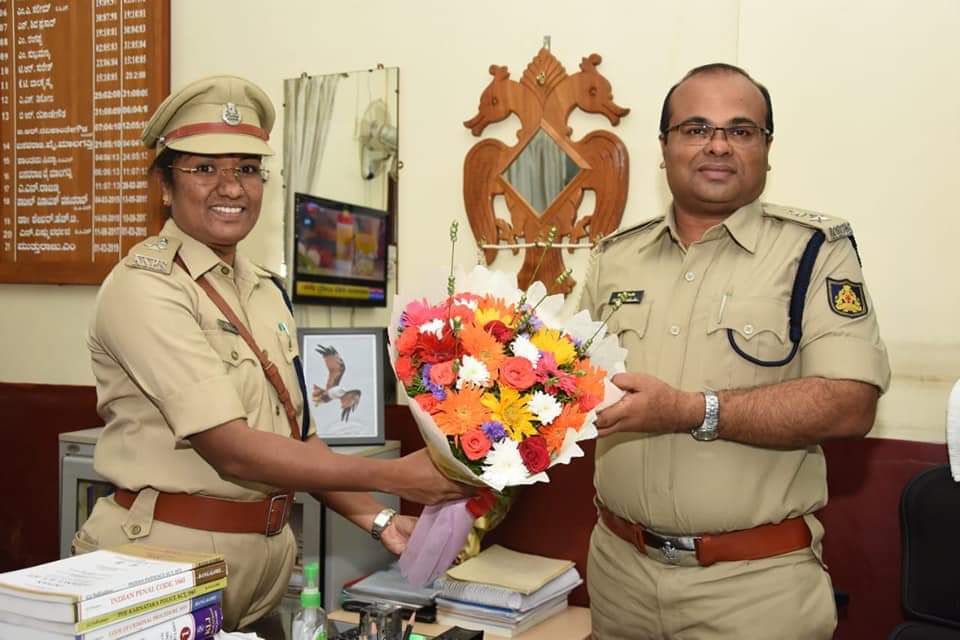 Muttiraj is re-appointed as DCP of Law and Order DCP in Mysore