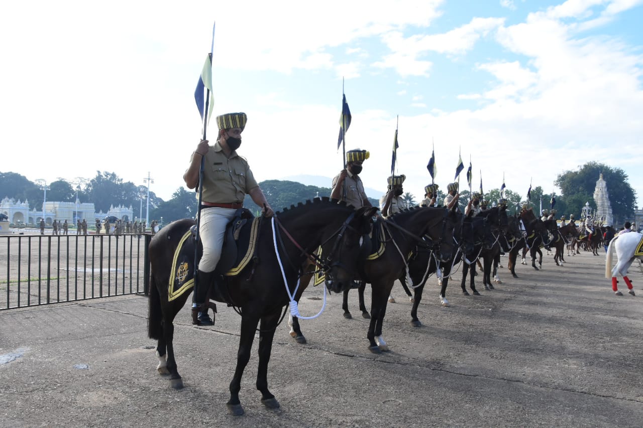 mysuru jamboo Savari parade