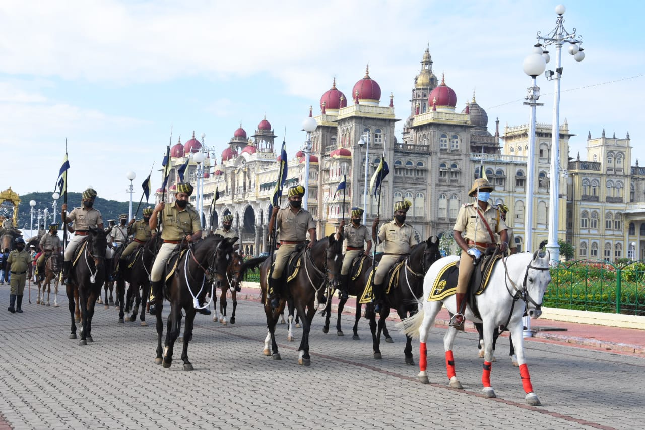 mysuru jamboo Savari parade