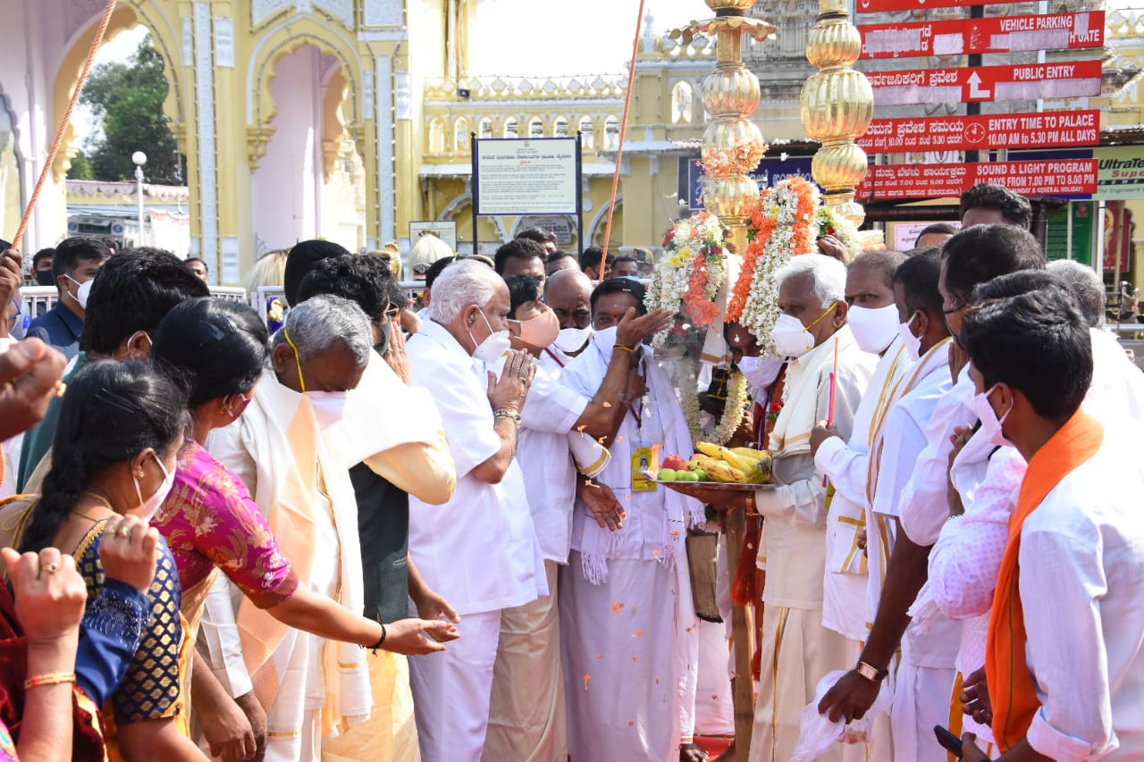 Colourful Photos Of Mysore Jumbo Savari