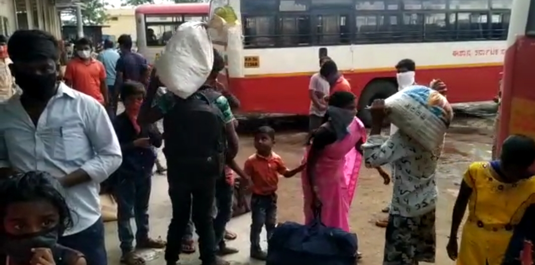 demand-for-migrant-workers-and-transport-buses-again-rachichur