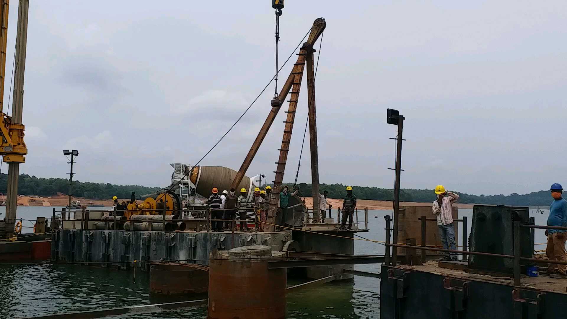 Country's unique bridge is being built to connect Sigandoor