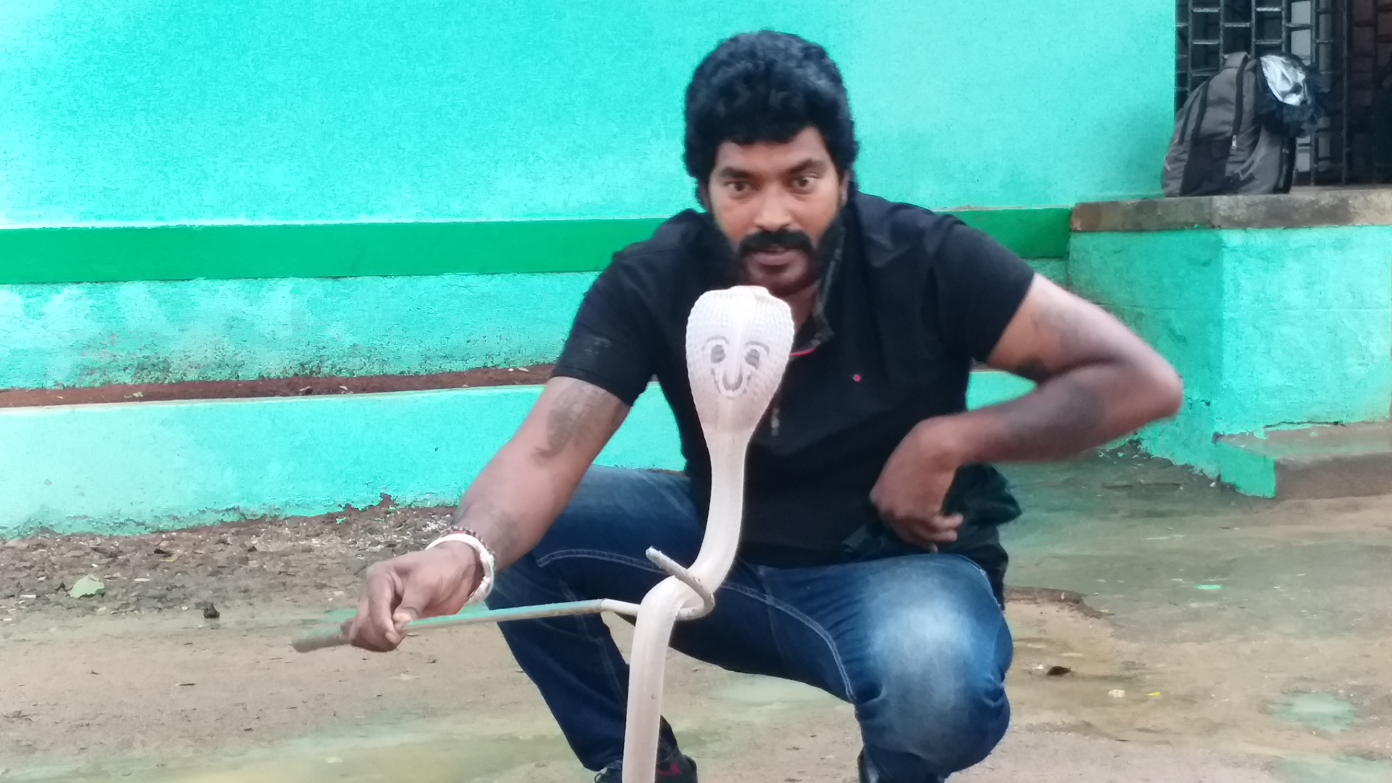 White cobra found in Shivamogga