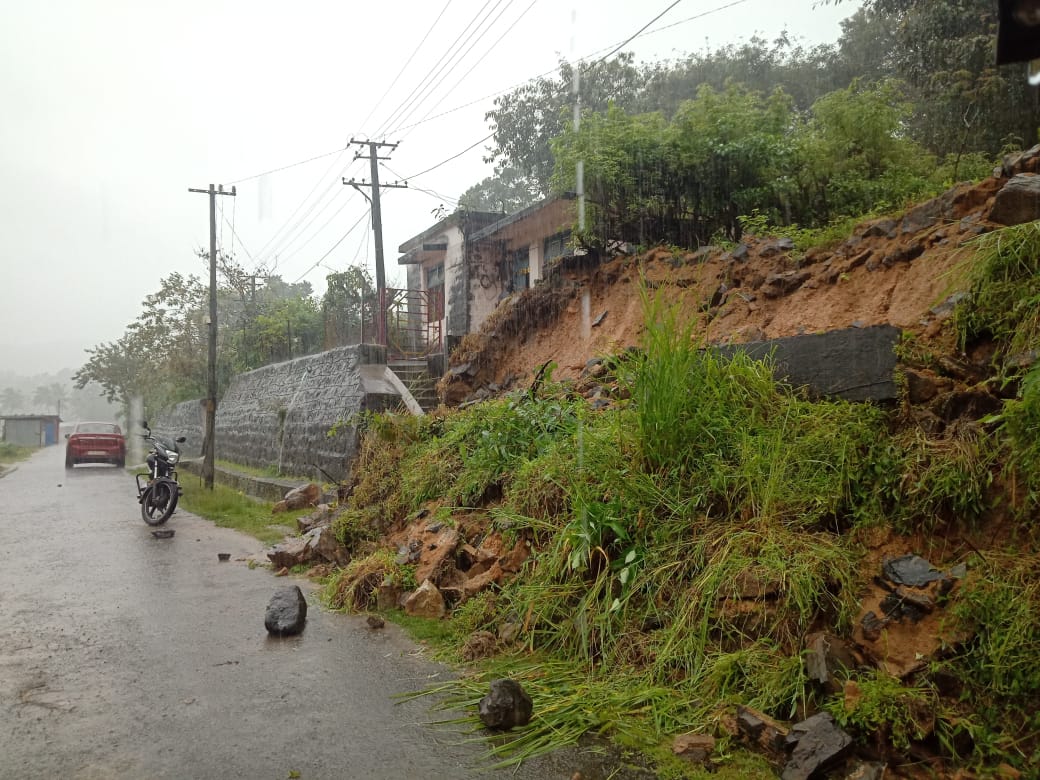 Shivamogga hill collapse