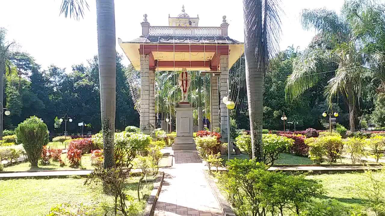 mahatma gandhi visited shivamogga city