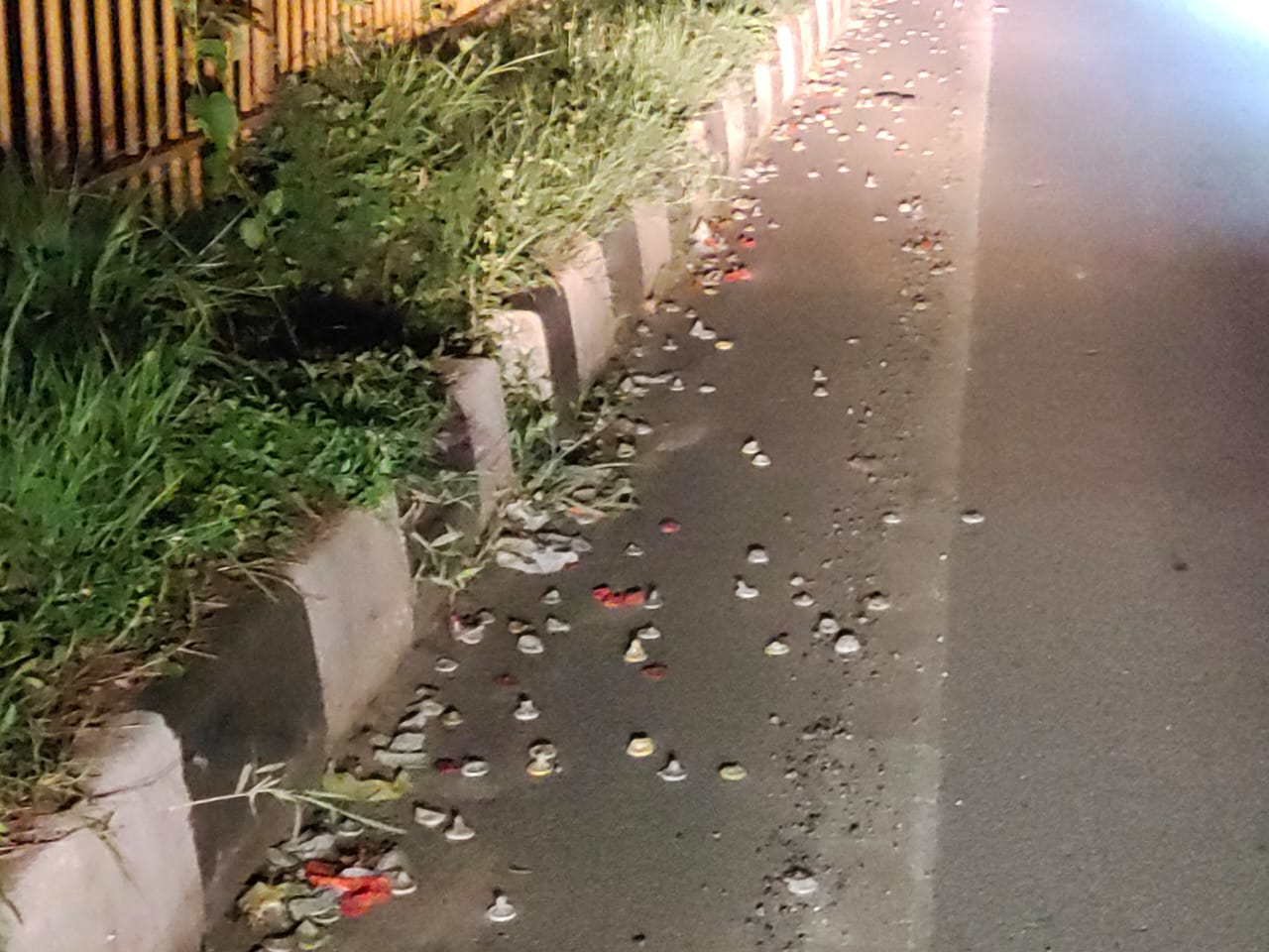 Condoms found on National Highway