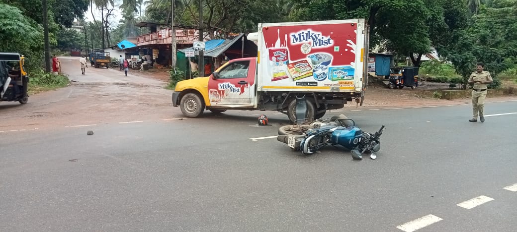 bike pickup accident College student death in Udupi