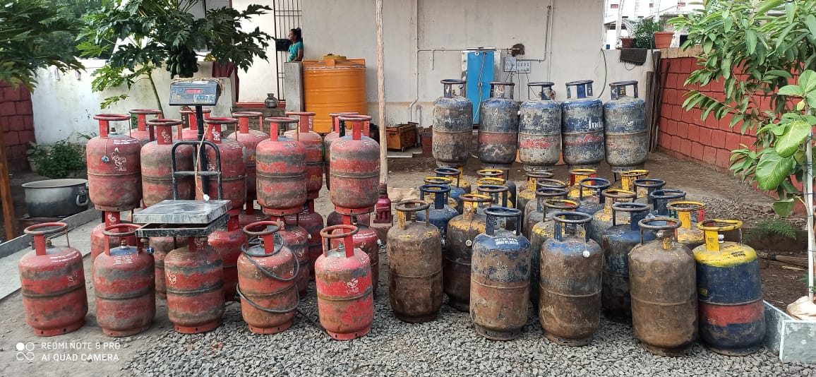 illegal sales  of cylinder