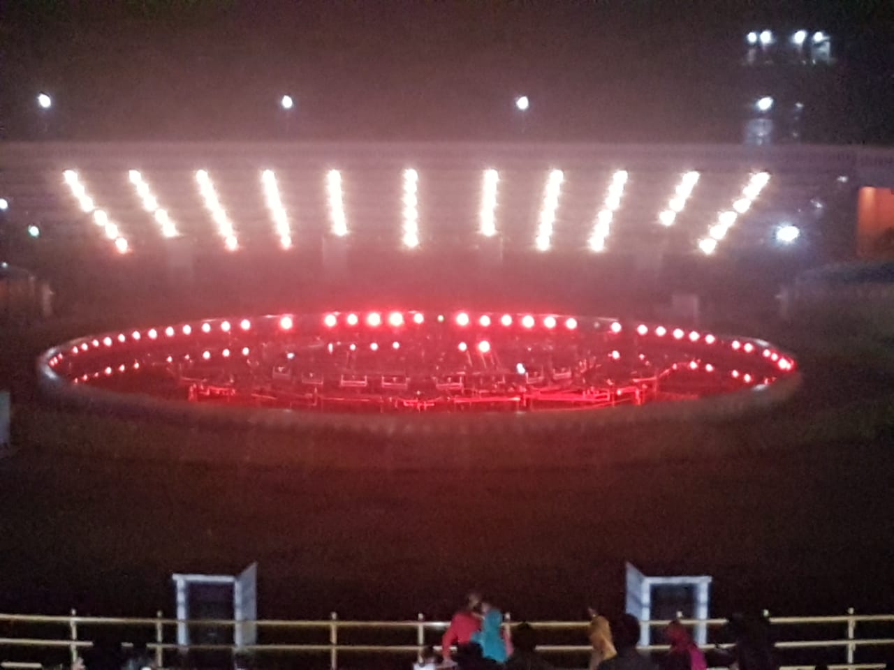 Gren signal to Alamatti Music Fountain