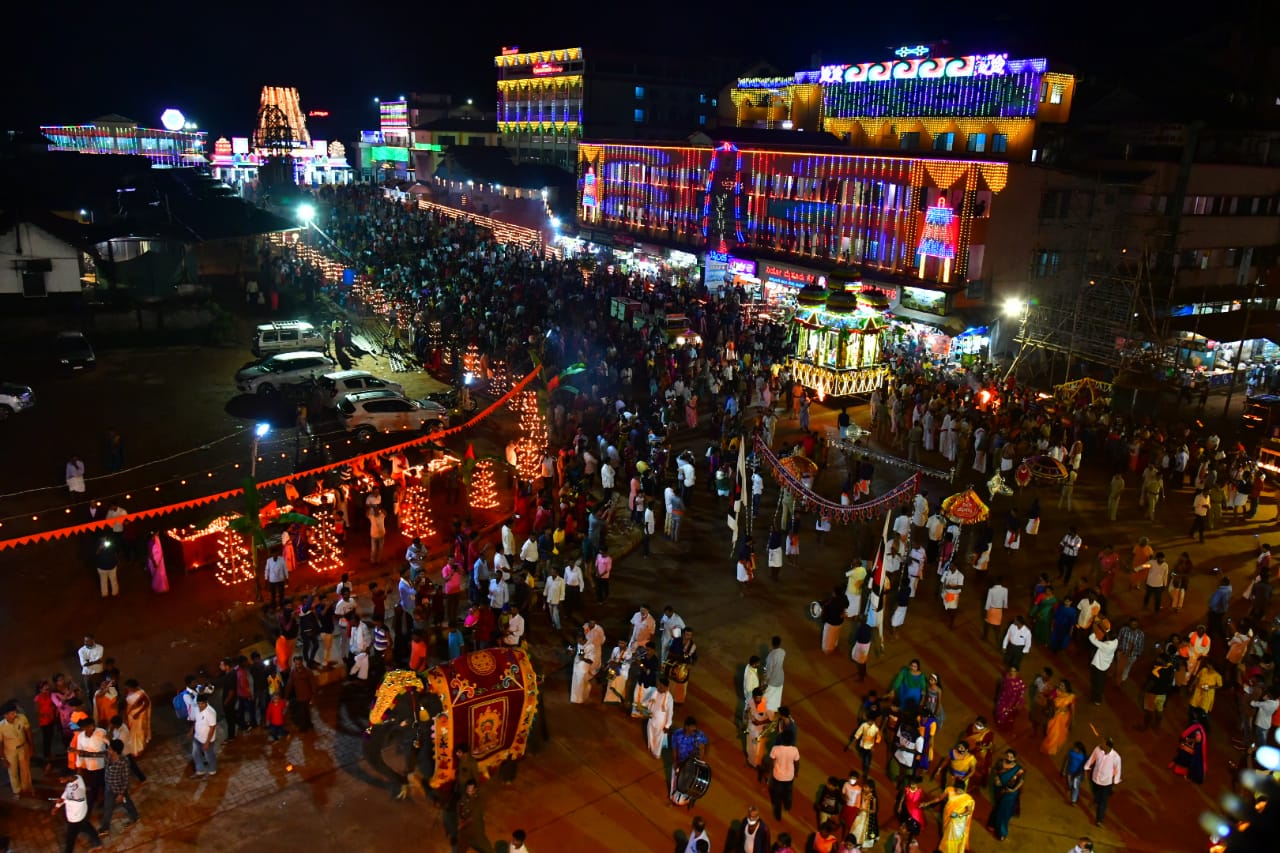 ಕುಕ್ಕೆ ಸುಬ್ರಹ್ಮಣ್ಯದಲ್ಲಿ ಲಕ್ಷದೀಪೋತ್ಸವ,Lakshadeepotsava in Kukke Subramanya