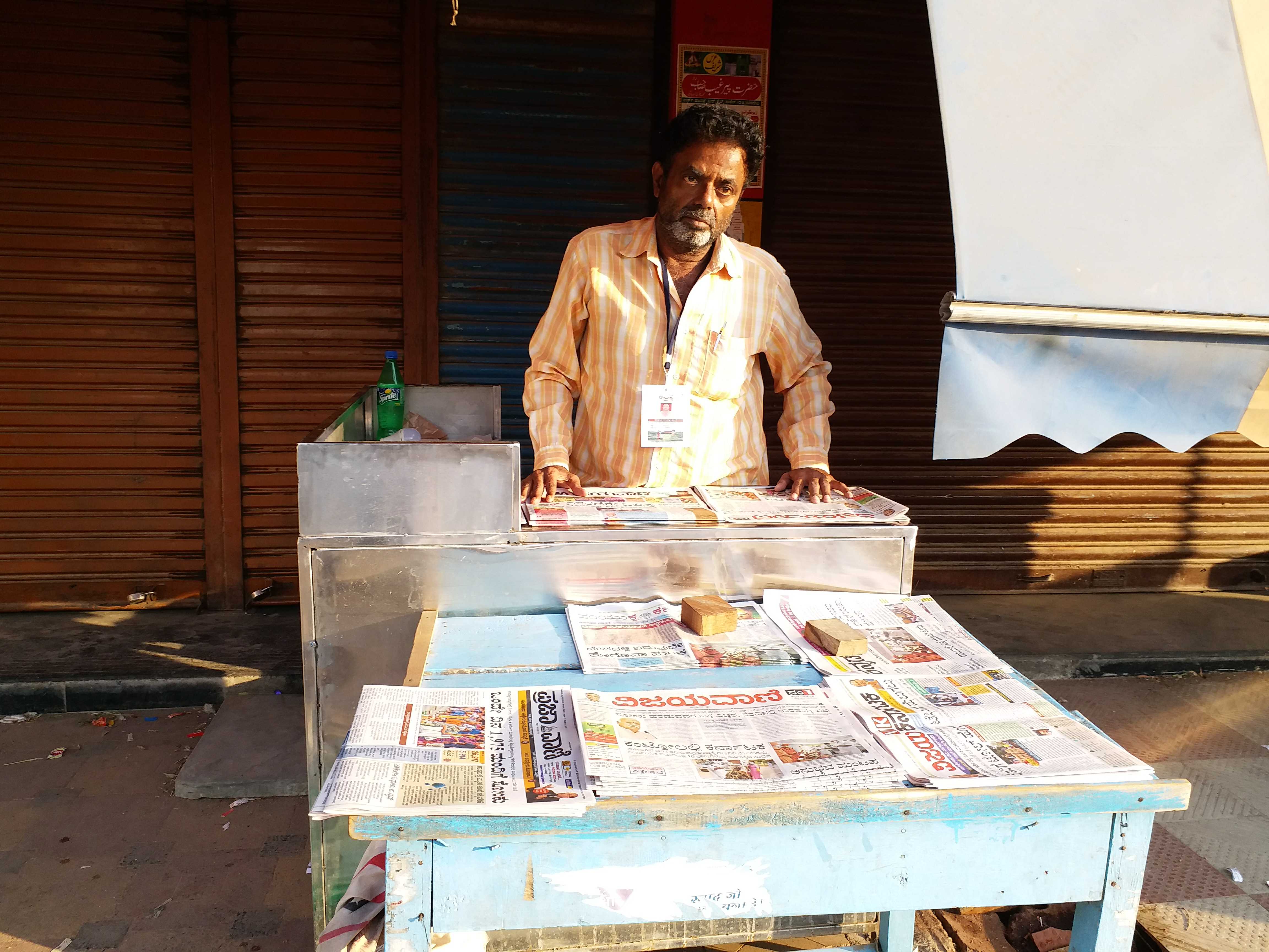 People stopped buying newspapers for fear of Corona