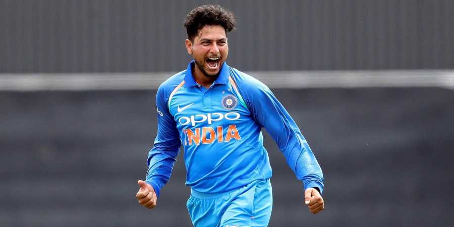 Chinaman spinner Kuldeep Yadav