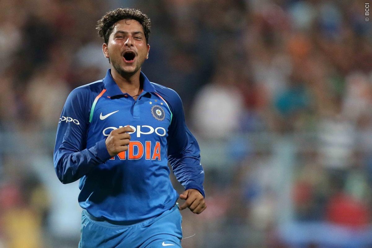 Kuldeep Yadav, hat-trick, MS Dhoni, Australia