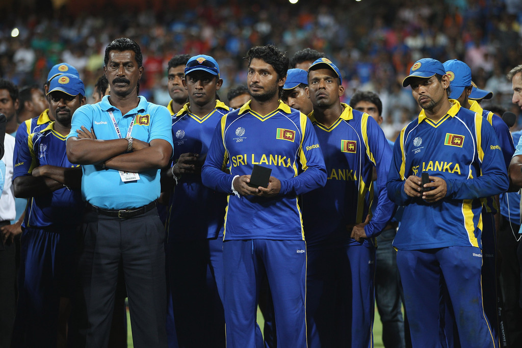 Sri Lanka lost the 2011 World Cup final to India.