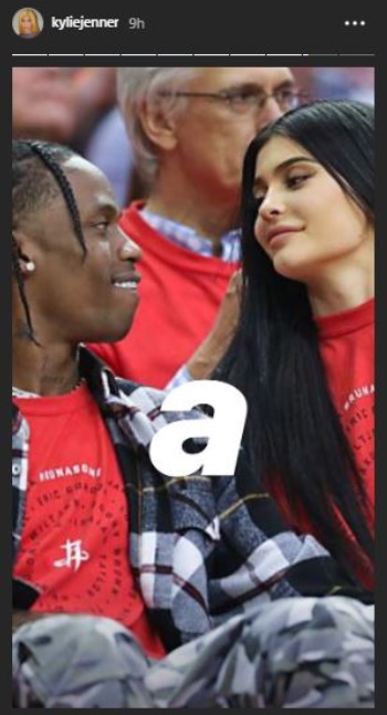 Kylie jenner posts romantic throwback with ex-Travis scott