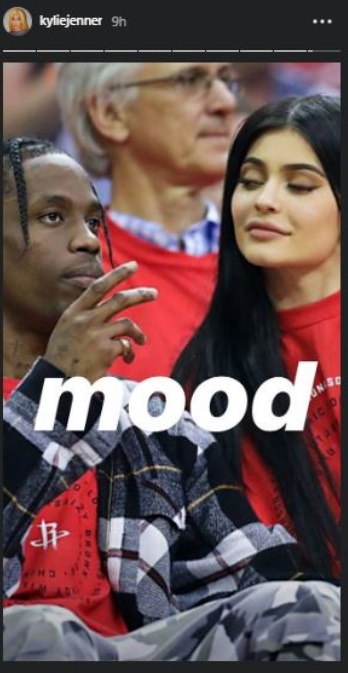 Kylie jenner posts romantic throwback with ex-Travis scott