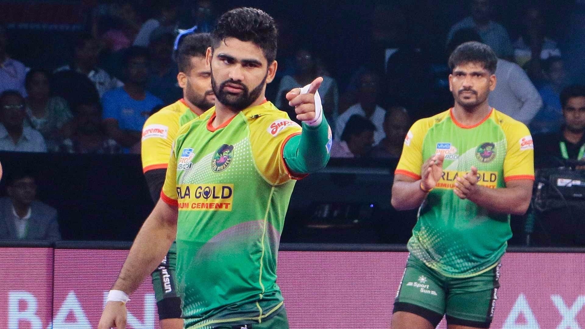 Pro Kabaddi, Pardeep Narwal , Siddharth Desai , Rahul Chaudhary , Pawan Sehrawat , Rahul Chaudhary , Ajay Thakur