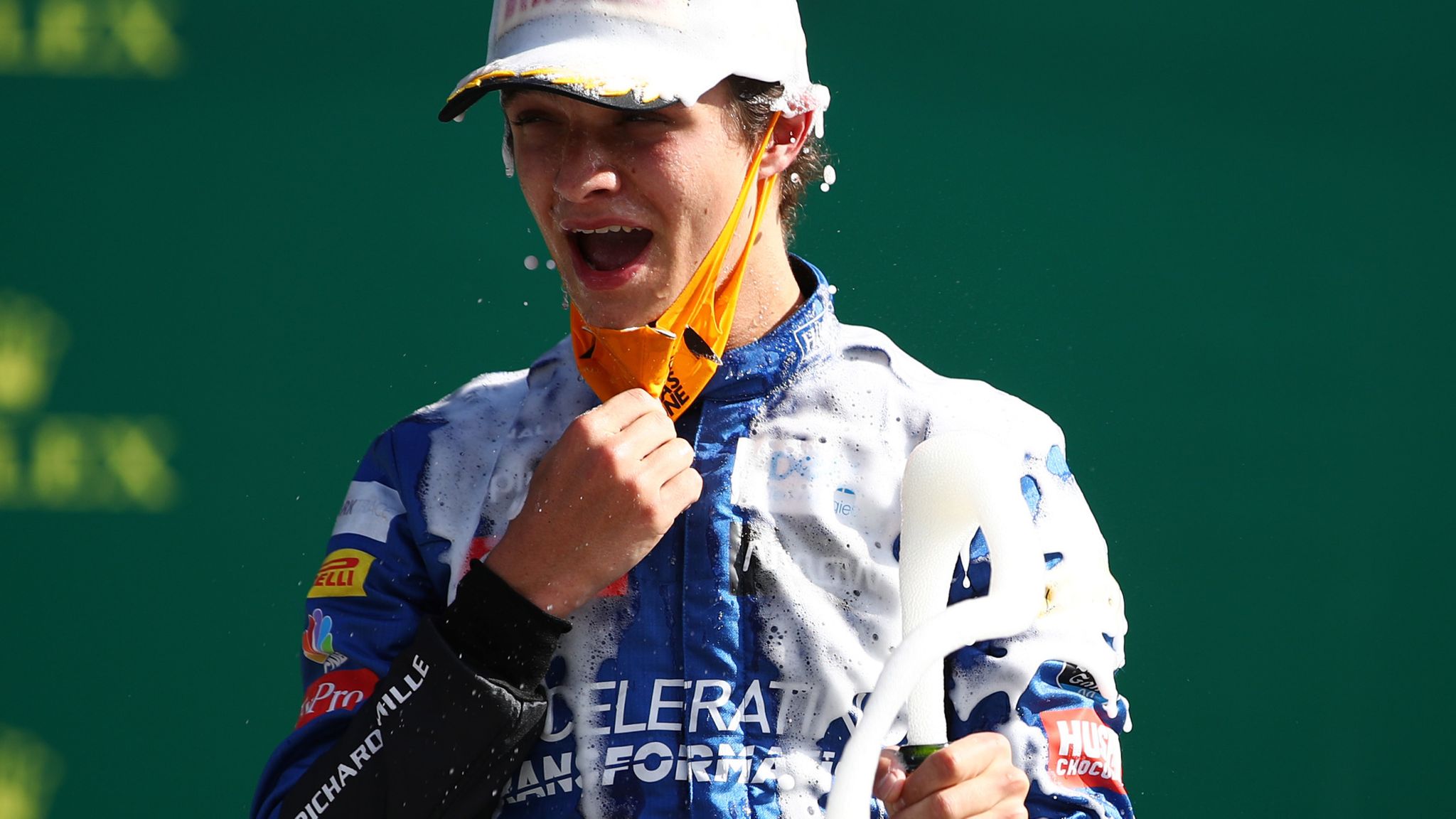 Lando Norris becomes youngest British F1 driver to register a podium finish