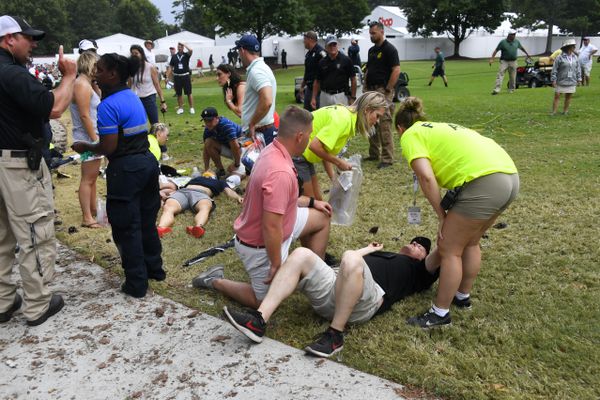 Lightning strikes at PGA Tour Championship