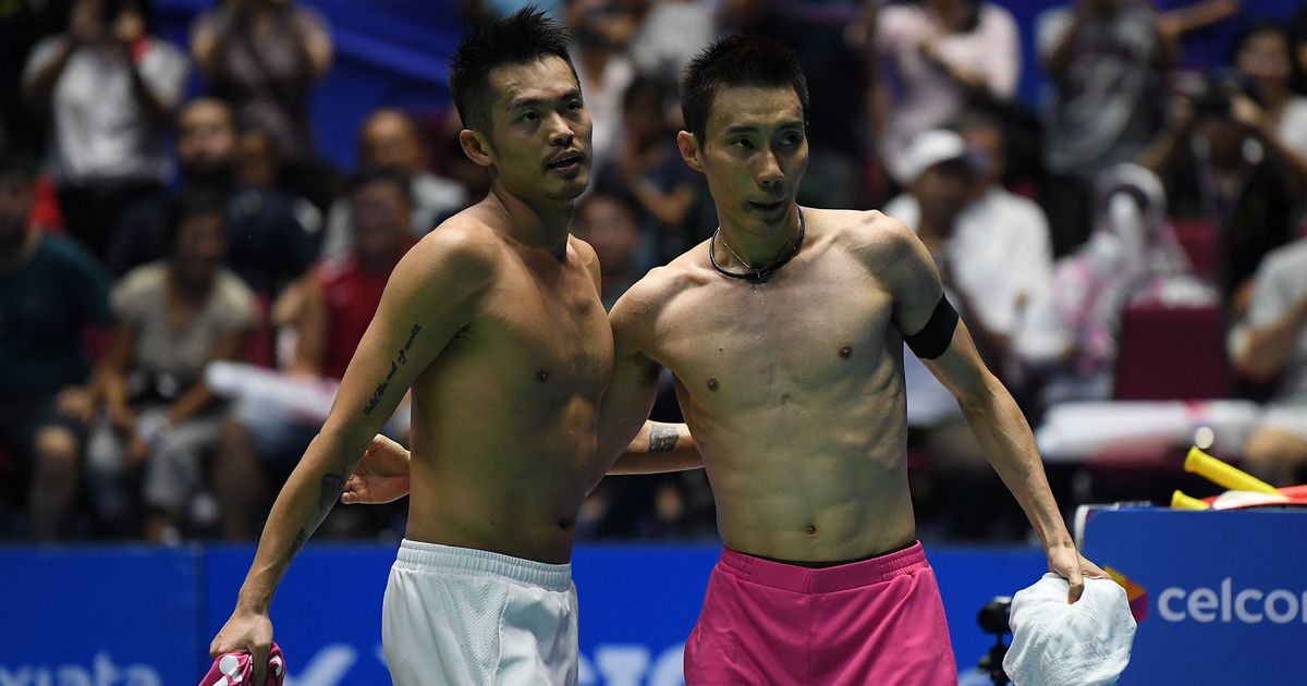 Lin Dan (Left) and Lee Chong Wei (Right)