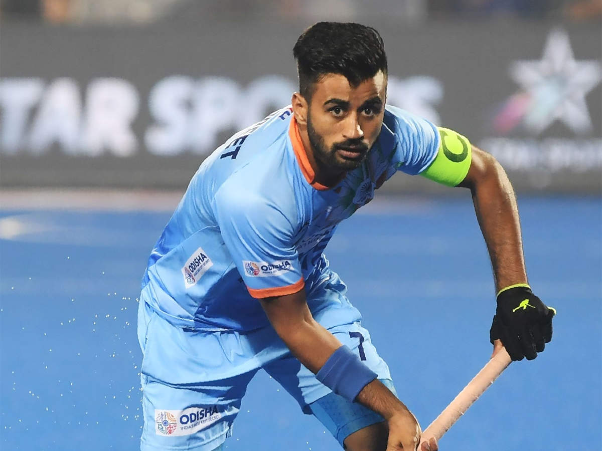 India men's team captain Manpreet Singh