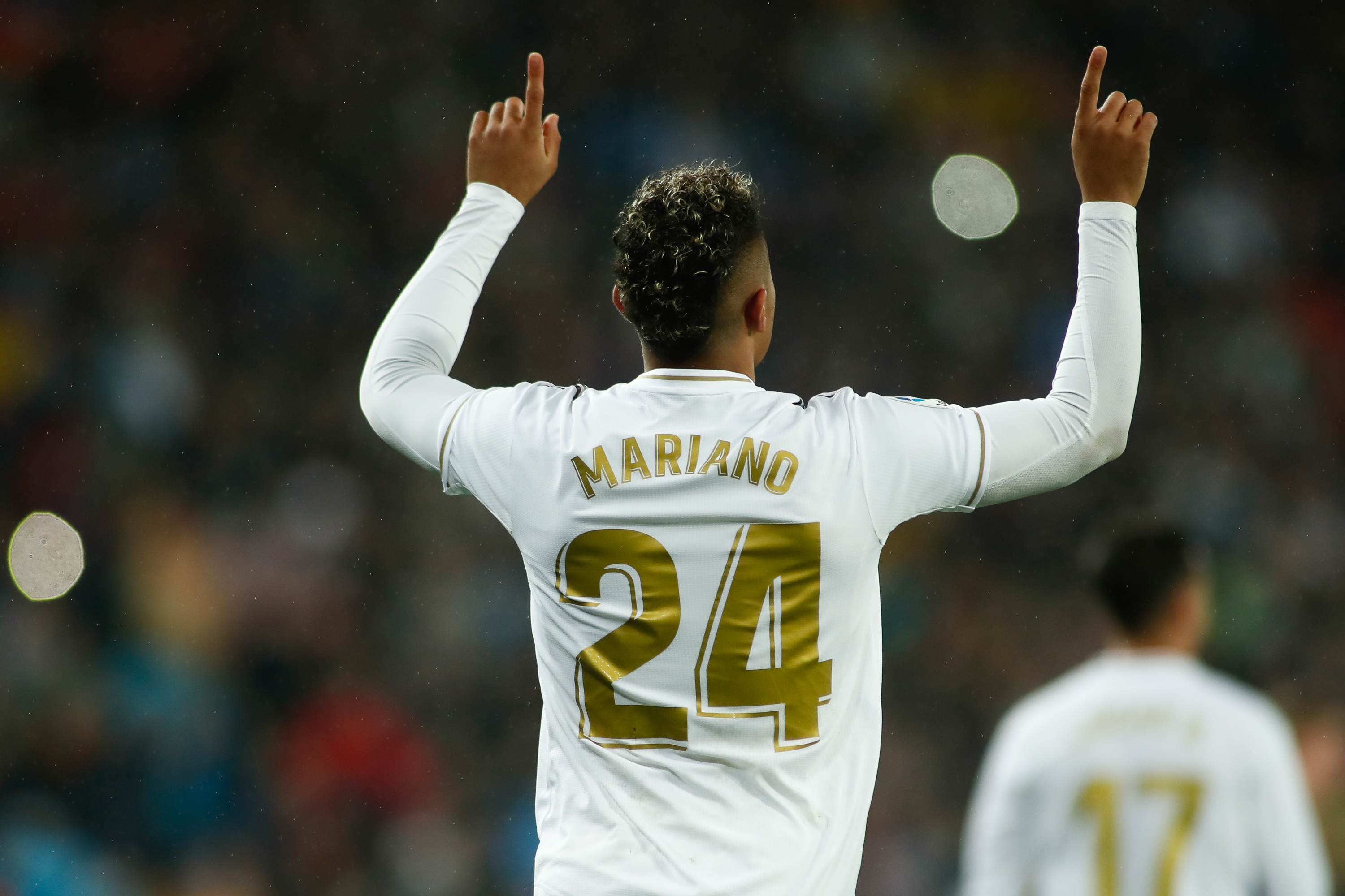 Mariano found back of the net in his first league appearance for Real Madrid.